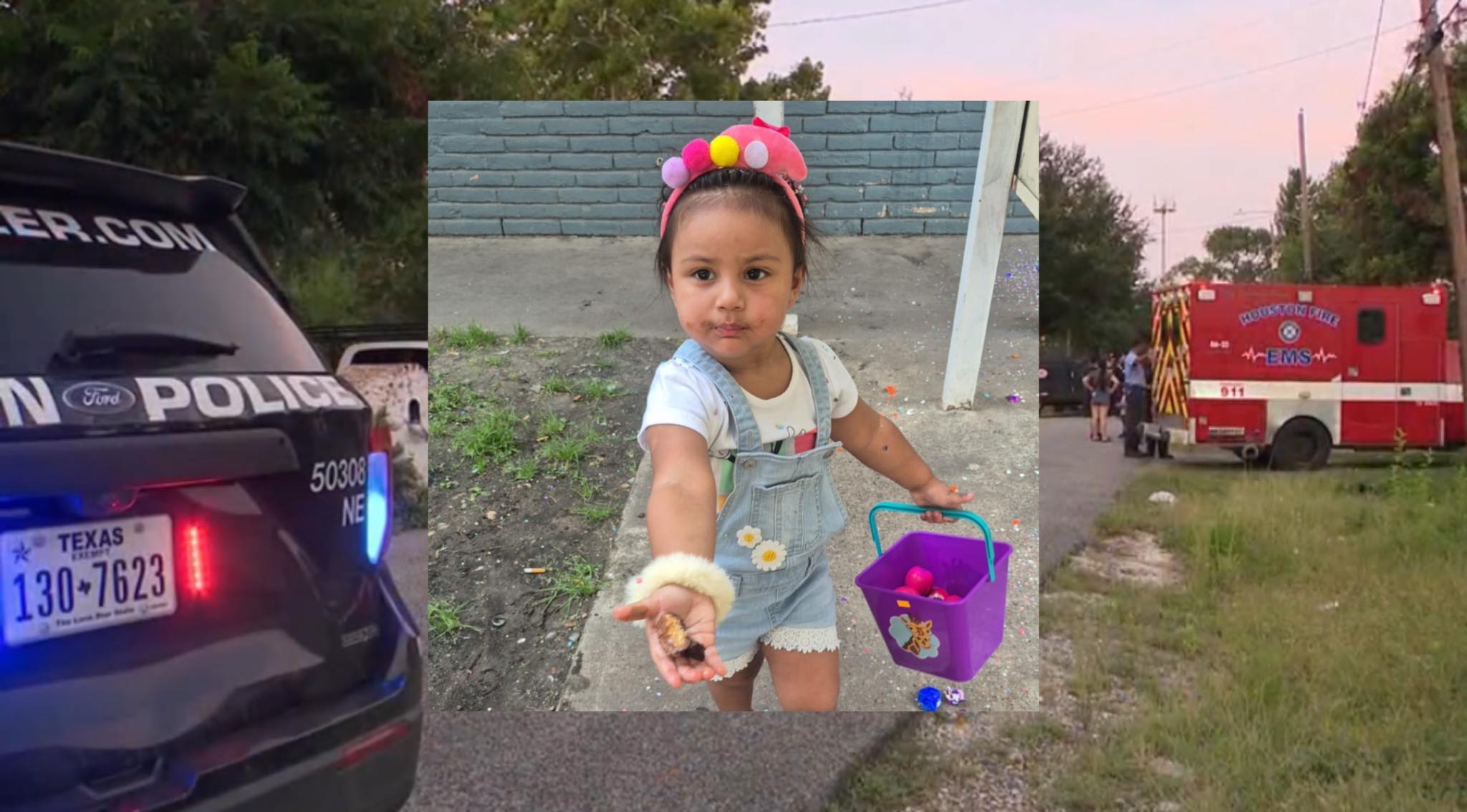 Houston, Texas Accident: 2-year-old girl fatally struck by vehicle driven by father