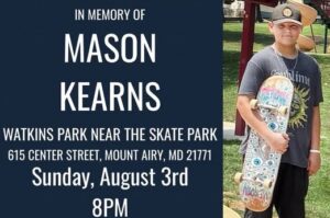Mason Kearns Mount Airy, MD Obituary, Cause of Death; Community Mourns Loss of 13-Year-Old Mason Kearns Following Tragic Flash Flood Incident